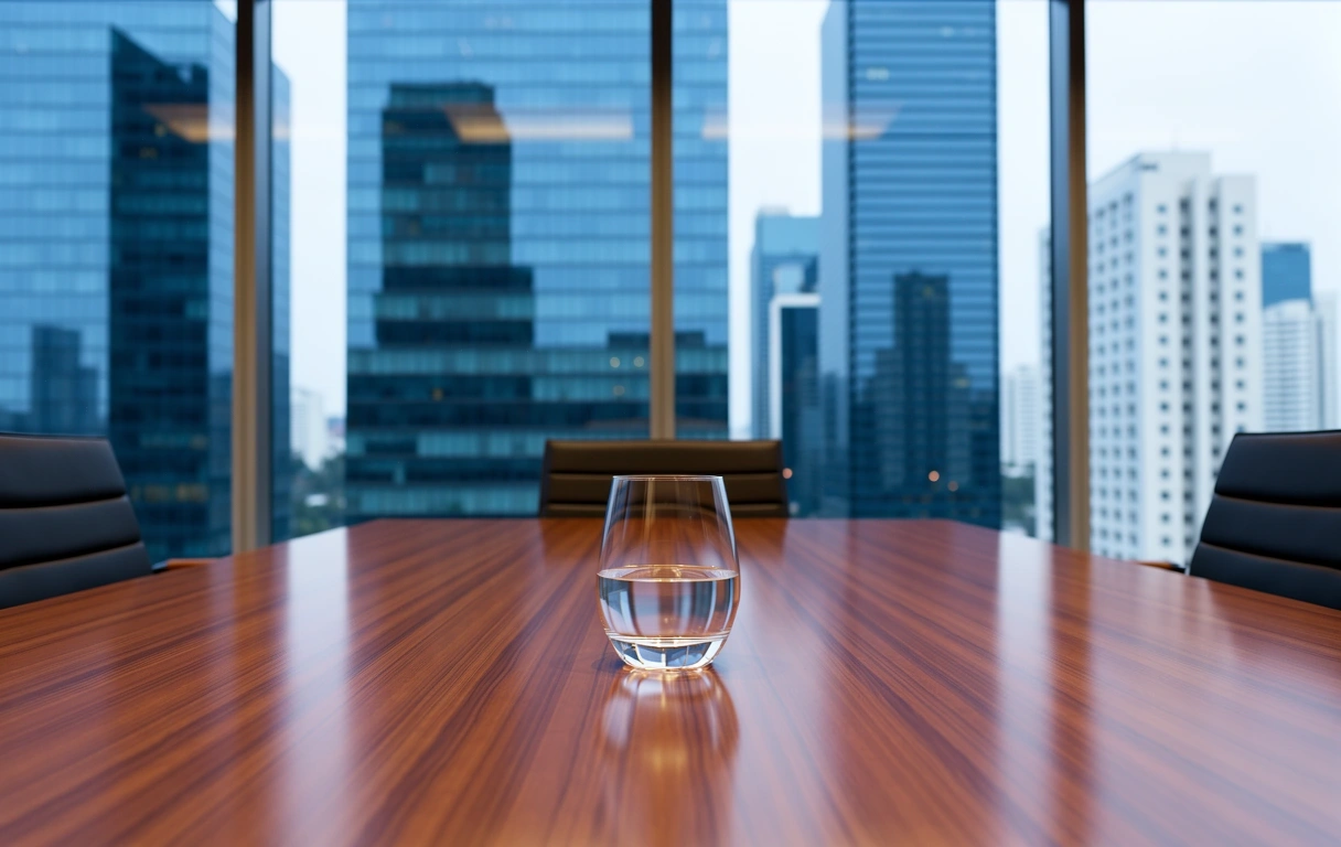 Ambiente executivo de alta gestão